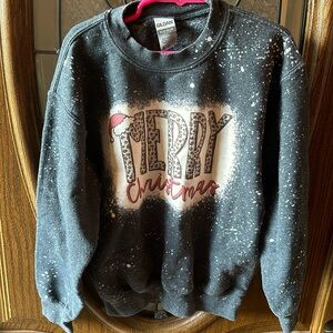 Girls Christmas sweatshirt